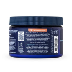 Close-up of the ConcenTrace Daily Mineral Powder bottle cap