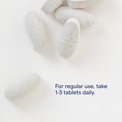 Daily dosage information: 1–3 tablets per day
