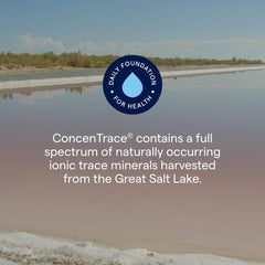 Close-up of ConcenTrace trace mineral tablets