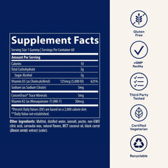 Gummies displayed with health and digestive imagery