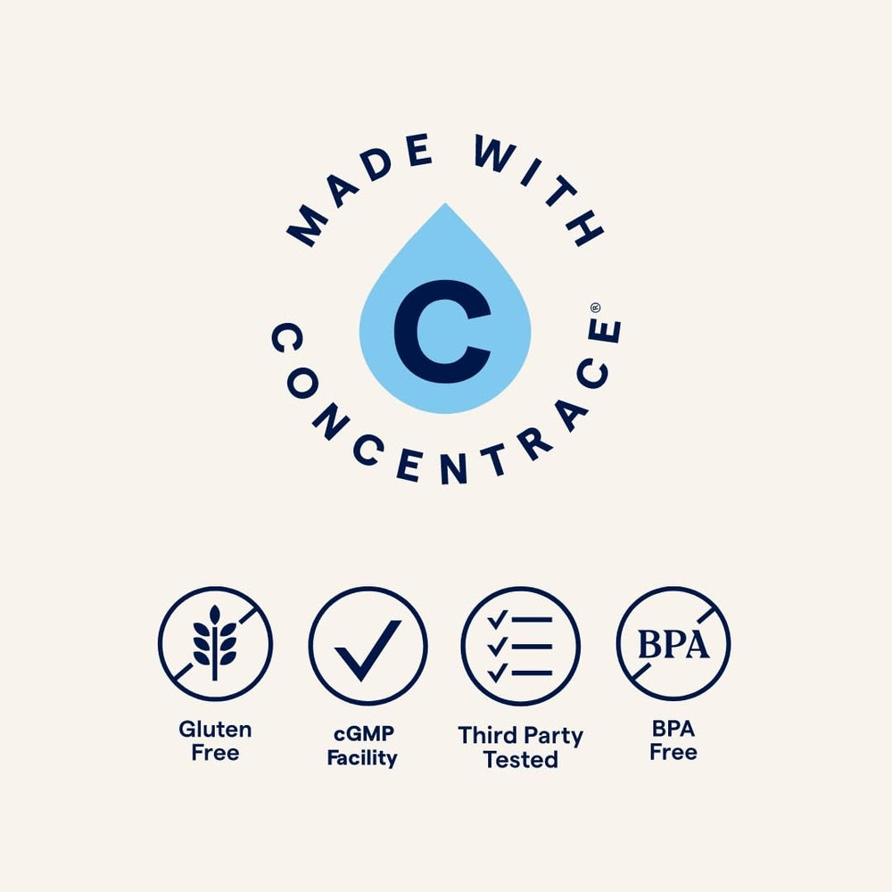 Illustration of benefits for skin, hair, and nails