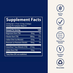 Product packaging and ingredients on the label