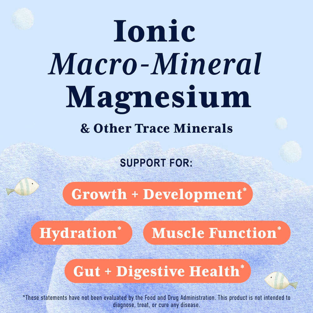 Unflavored electrolyte drops dispensed into water