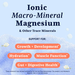 Close-up of dropper dispensing ionic minerals into liquid
