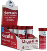 Trace Minerals Magnesium Effervescent Raspberry bottle