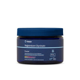 Trace Minerals Magnesium Glycinate Powder bottle front view - Mixed Berry Lemonade flavor (180g)