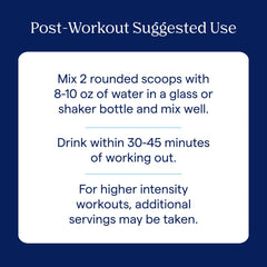Creatine and BCAA components in Trace Minerals Post-Workout