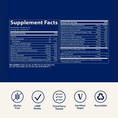 Power Pak powder being stirred into a glass of water