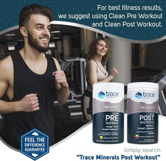 Trace Minerals Pre-Workout hydration station demonstrates fluid balance during intense sessions.