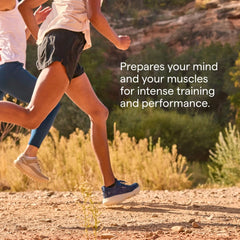 Trace Minerals Pre-Workout raspberry lemonade glass shows refreshing flavor during workouts.