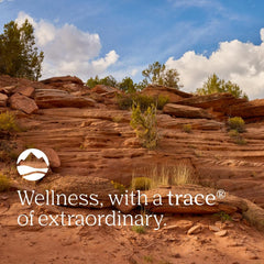 Close-up of packaging, label, and bottle for Trace Minerals Probiotic
