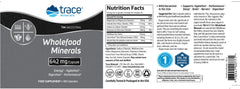 Supplement facts and ingredients overview label