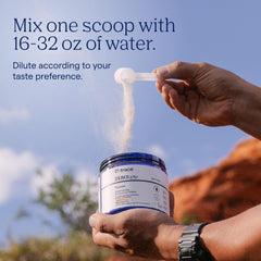 Trace Minerals ZeroLyte label close-up highlighting minerals and sugar-free hydration.