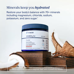 Trace Minerals ZeroLyte salty watermelon packets in a gym bag suggest quick hydration on the go.