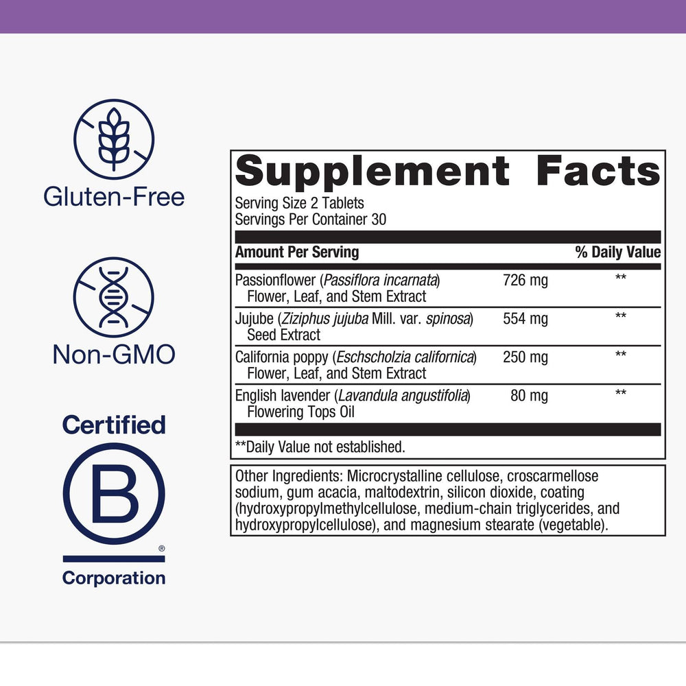 California poppy extract ingredient in Tran-Q Sleep