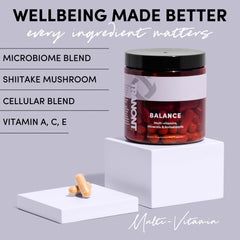 Close-up of Tranont Balance capsules