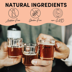 Biotin and Hyaluronic Acid focus for hair, skin, nails in Tranont Glow Strawberry Banana