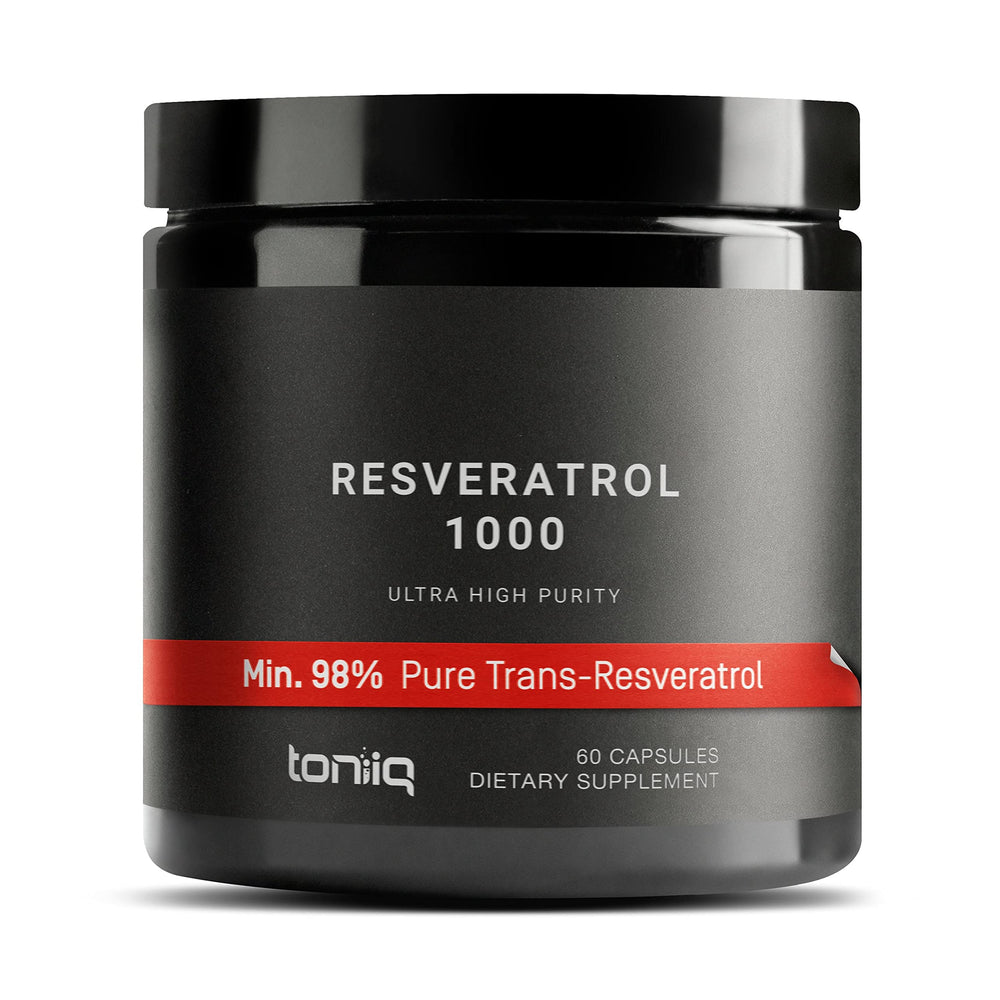 Trans-resveratrol 1000 mg with 98% purity and high potency