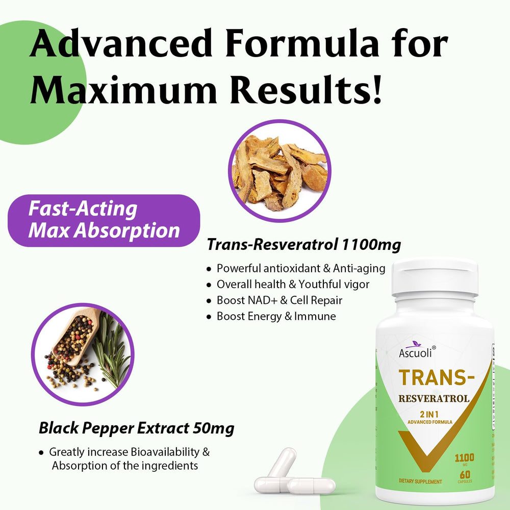 60 capsules displayed beside the bottle