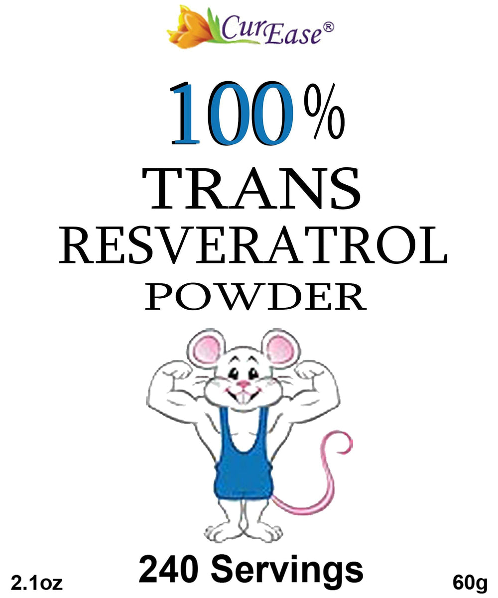 Emodin-free and GMO-free trans-resveratrol powder packaging