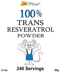 Emodin-free and GMO-free trans-resveratrol powder packaging