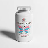 TransBlossom bottle front view on white background
