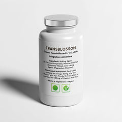 Harmony Haven World brand logo with TransBlossom product