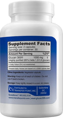 Bottle and packaging for Transfer Point Beta Glucan 500 mg