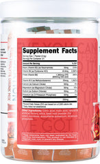 TransformHQ Hydration Drink Mix glass with fruit punch showcases refreshing taste and quick rehydration.