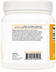 Close-up of L-Glutamine Tropical Whip powder texture