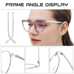 Transparent replacement arm for glasses