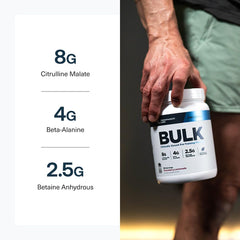 Serving scoop with Transparent Labs Bulk Pre Workout Powder Tropical Punch
