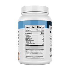 Prepared protein shake with creamy texture