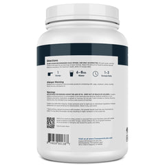 Brand logo and packaging design of Transparent Labs whey protein isolate