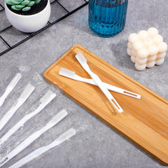 Travel and outdoor use disposable toothbrush