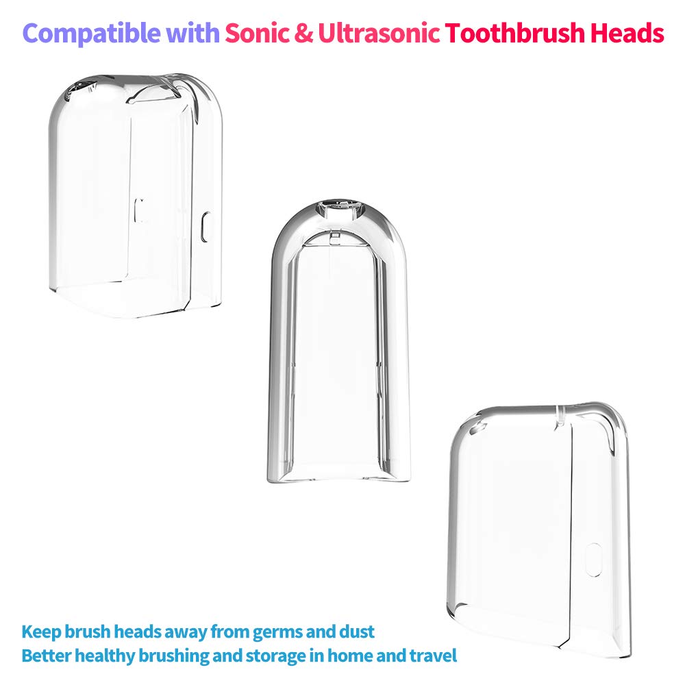 Open travel case showing interior for Philips Sonicare compatibility