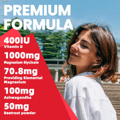 Travel-friendly 60-count bottle of Ashwagandha gummies