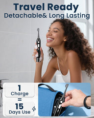 Detachable handle and hose for on-the-go travel