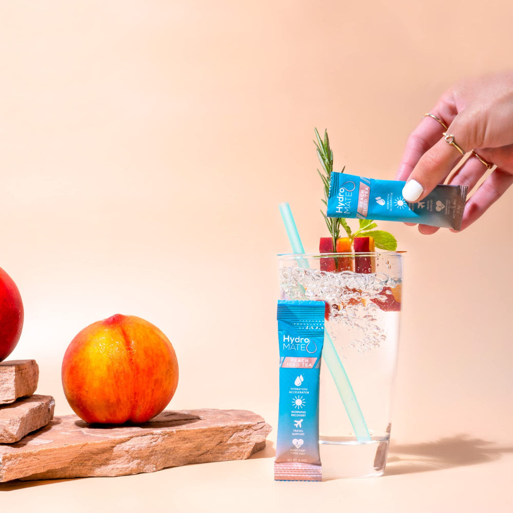 Travel-friendly hydration packets for on-the-go use