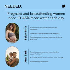 On-the-go travel-friendly hydration packets