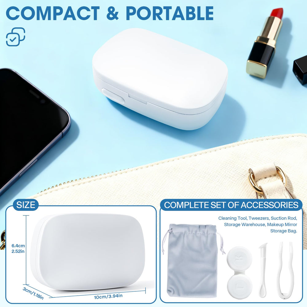 Travel-friendly lens cleaner for home and office use