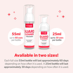 Travel-friendly 55ml bottle with packaging