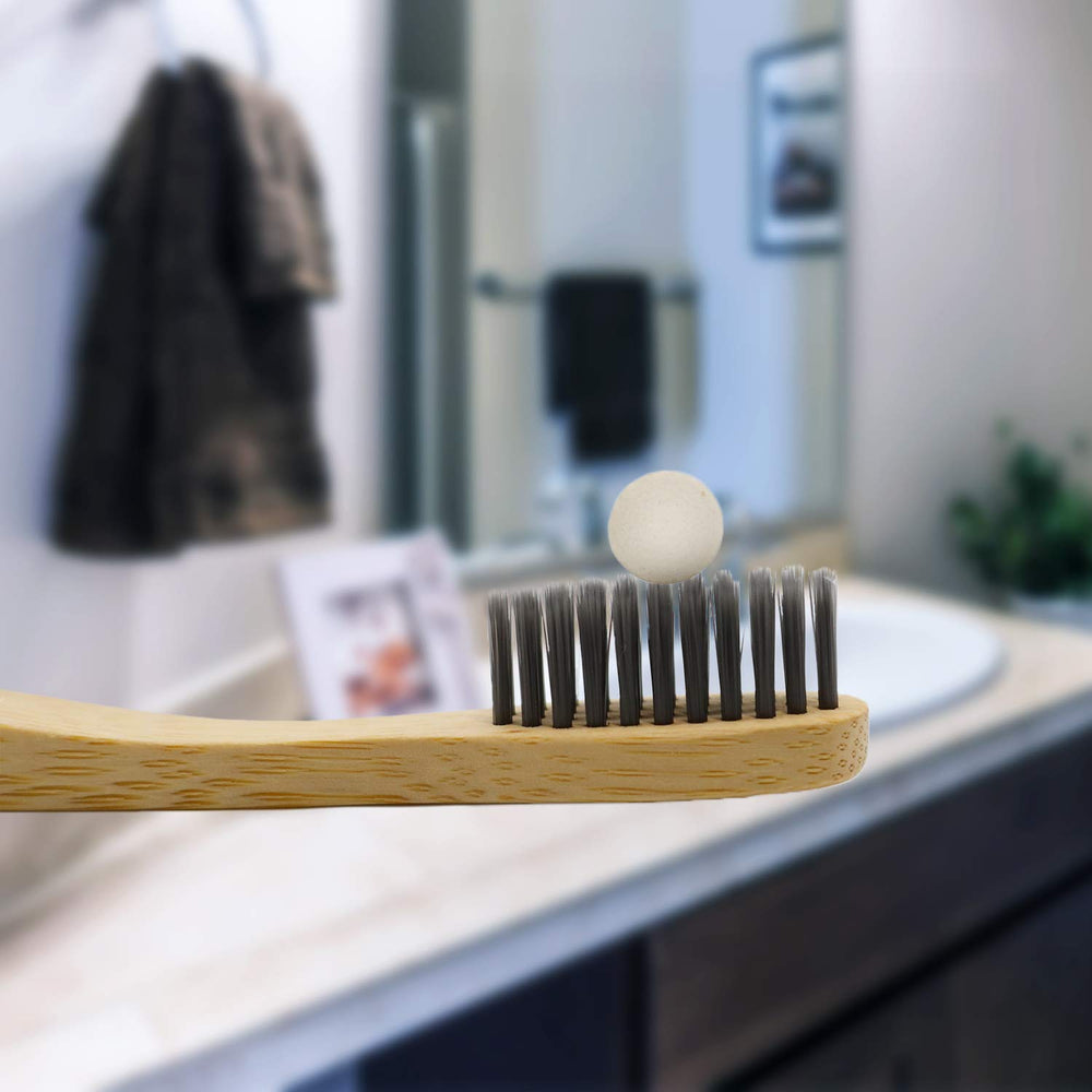 Travel-friendly toothpaste tablets for on-the-go brushing