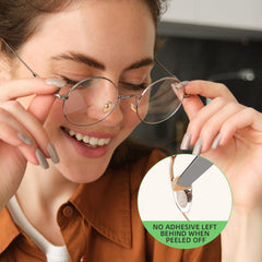 Portable green cleaning kit with nose pad cushions