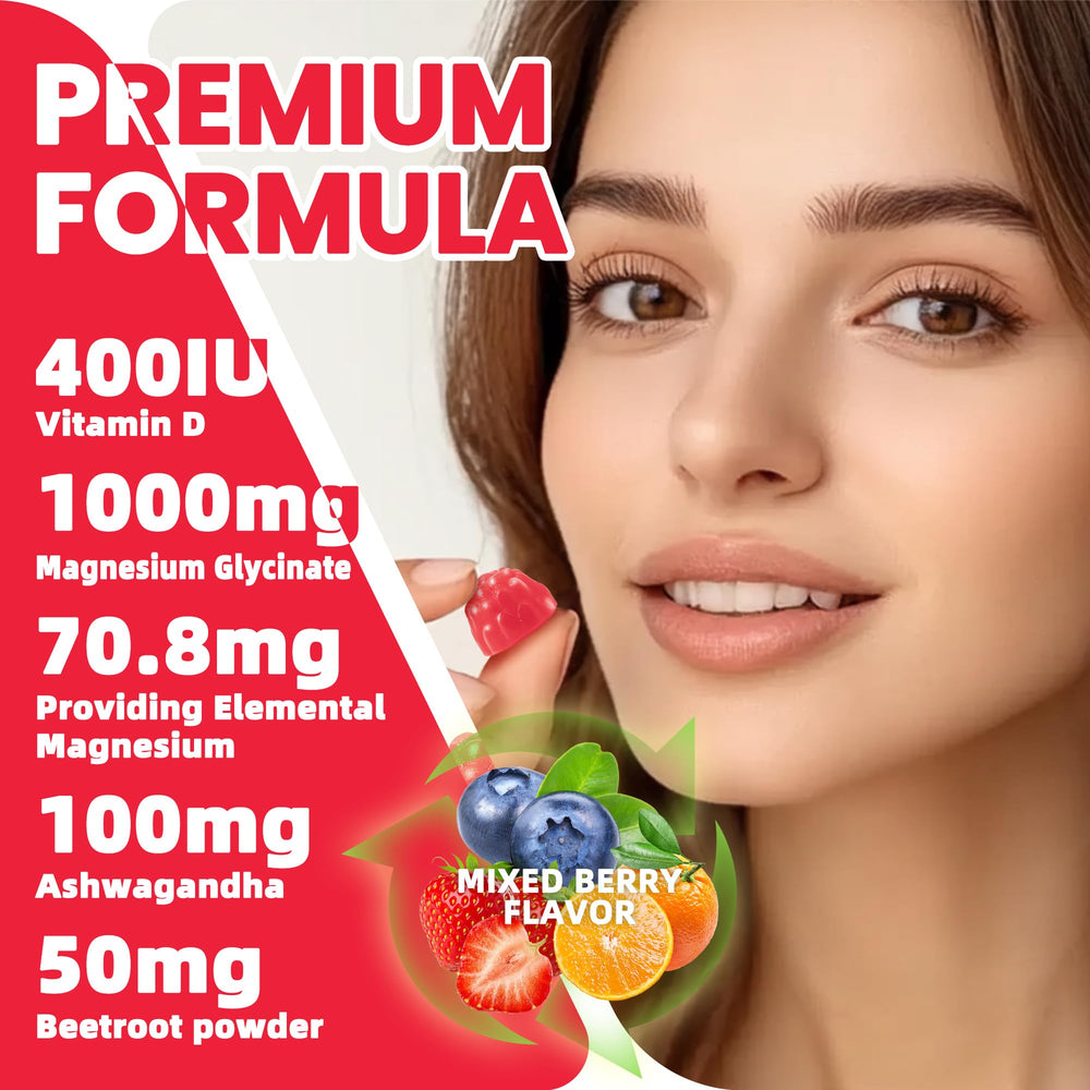 Travel-friendly packaging for Ashwagandha gummies