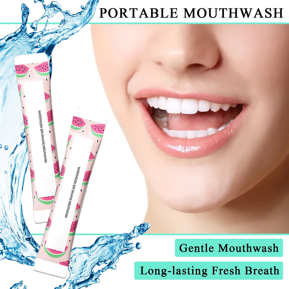 Portable mouthwash kit for travel