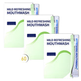 Travel Size Mouthwash Kit with 60 individual sachets