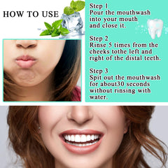 Compact travel mouthwash packets in a bulk set.