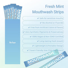 Bulk pack of 30 individual mouthwash packets