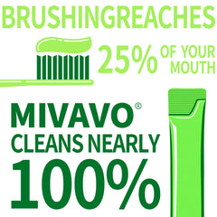Mint flavor mouthwash strips and packaging design